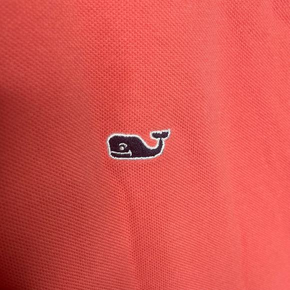 Vineyard Vines Peach Polo Size XL - Picture 2 of 5